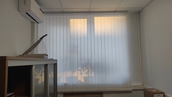 Вертикальные жалюзи, ткань Лайн белый_ L-01